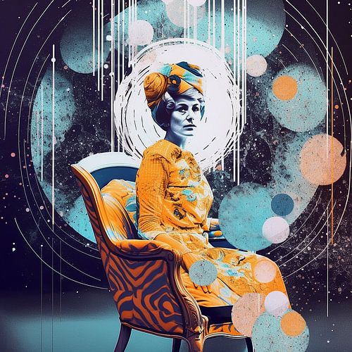 Woman in the galaxy by Bianca ter Riet