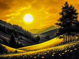 Golden harmony by Max Steinwald