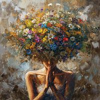 Vrouw & Bloemen