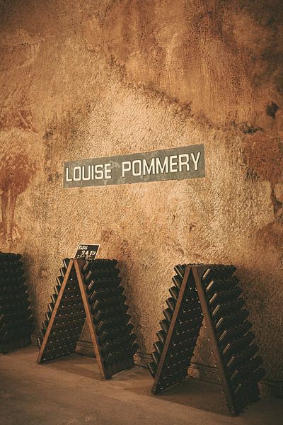 Champagne cellars Louise Pommery Reims by Nicolette Suijkerbuijk