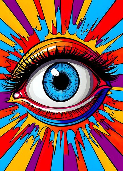 Bunte Konturen und kühne Schönheit von Art Kingdom