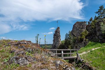 Felsen zum Klettern in der Fränkischen Schweiz von Animaflora PicsStock