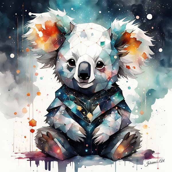 Chibi Koala 5 von Johannas Art Creations