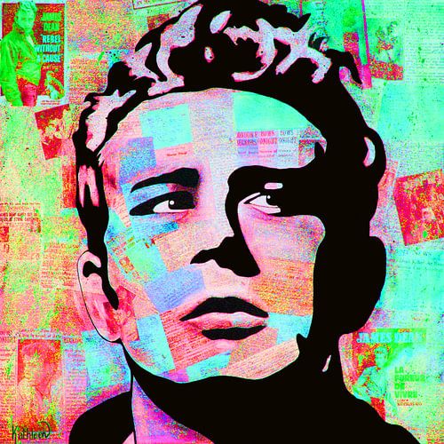 James Dean "Rebel" by Kathleen Artist Fine Art