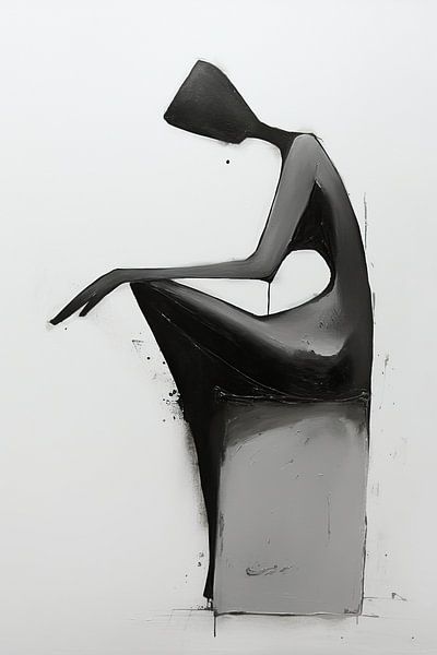 Frau Figur von Wunderbare Kunst