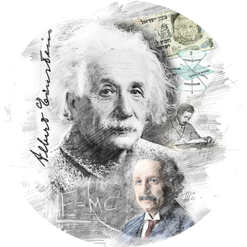 Albert Einstein van Theodor Decker