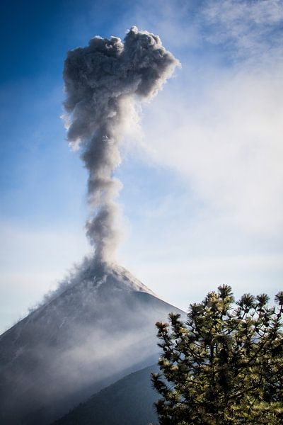 Vulkaan Fuego von Kim van Dijk