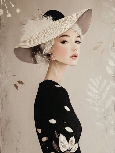 Die Dame mit dem Hut