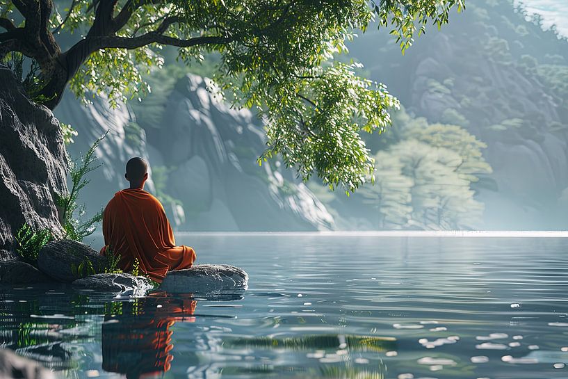 lieu de méditation ou de prière par Egon Zitter
