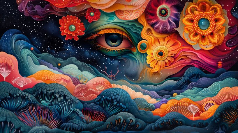 Submarines Consciousness - Sea of Fantasy by Eva Lee