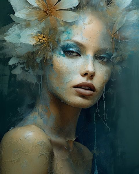 Fragile blue by Carla Van Iersel
