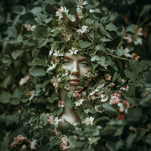 Zij vindt haar rust in de natuur