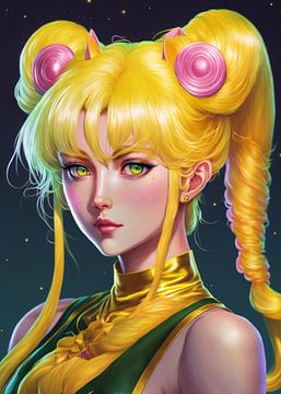 Sailor Moon Leuke Anime van WpapArtist WPAP Artist
