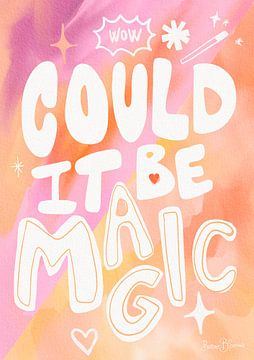 Could it Be Magic - Peach Pink by Baroo Bloom