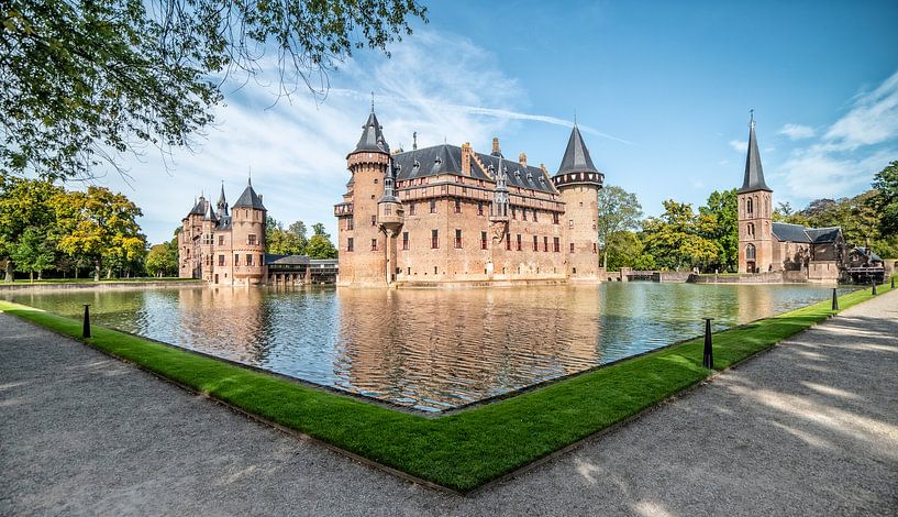 Panorama Kasteel de Haar van Michel Groen