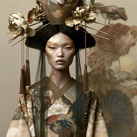 Style geisha sur Jacky