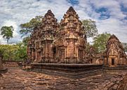 Banteay Srey tempel, Cambodja van Rietje Bulthuis thumbnail