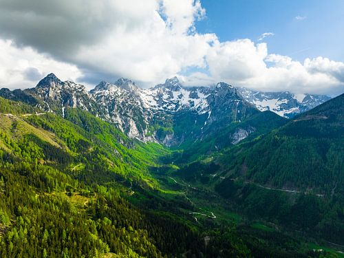 Vellacher Kotschna-vallei in de Kamnik Savinja Alpen