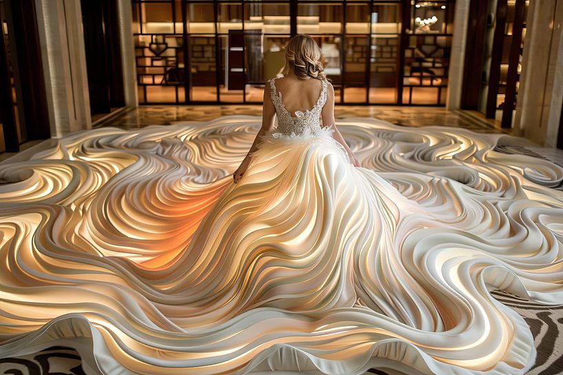 Brautkleid-Fantasie von Egon Zitter