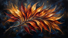 Autumn Flame by Manjik Pictures