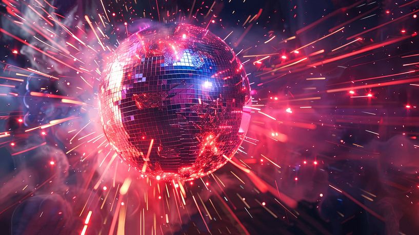 Disco Fever Explosie van ByNoukk