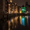 Amsterdam bei Nacht - Damrak von t.ART