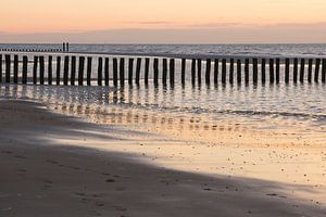 Lignes et courbes ( Beach Burgh-Haamstede, Pays-Bas)