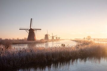 Ein holländischer Sonnenaufgang von Claire Droppert
