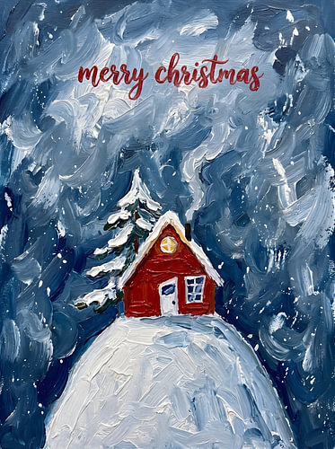 Weihnachtshütte