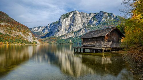 Bootshuis aan de Altausseer See: Oostenrijkse Rust