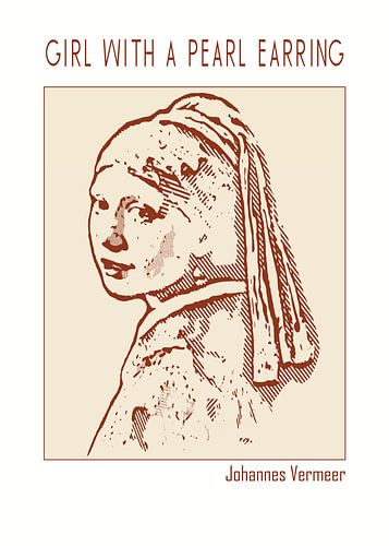 La fille à la boucle d'oreille en perle