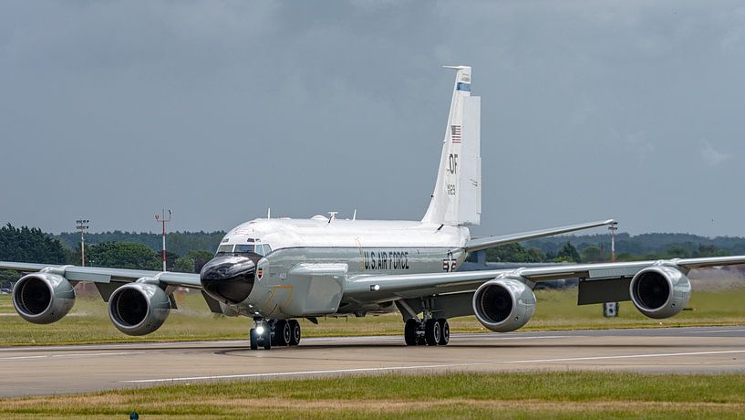 Rare U.S. Air Force Boeing TC-135 Rivet Joint. by Jaap van den Berg