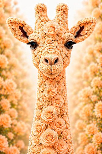 Orange giraffe...
