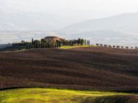 Het huis uit de film "The Gladiator" in de streek Val d'Orcia  in Toscane
