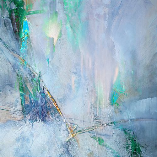 Flying away - delicaat turkoois