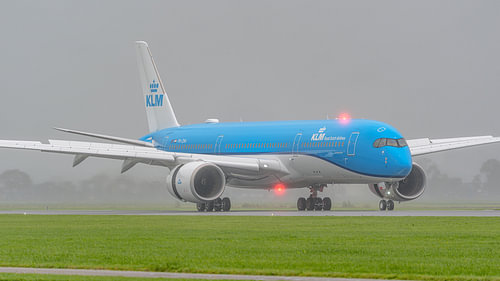 KLM Airbus A350-900 Passagierflugzeug.