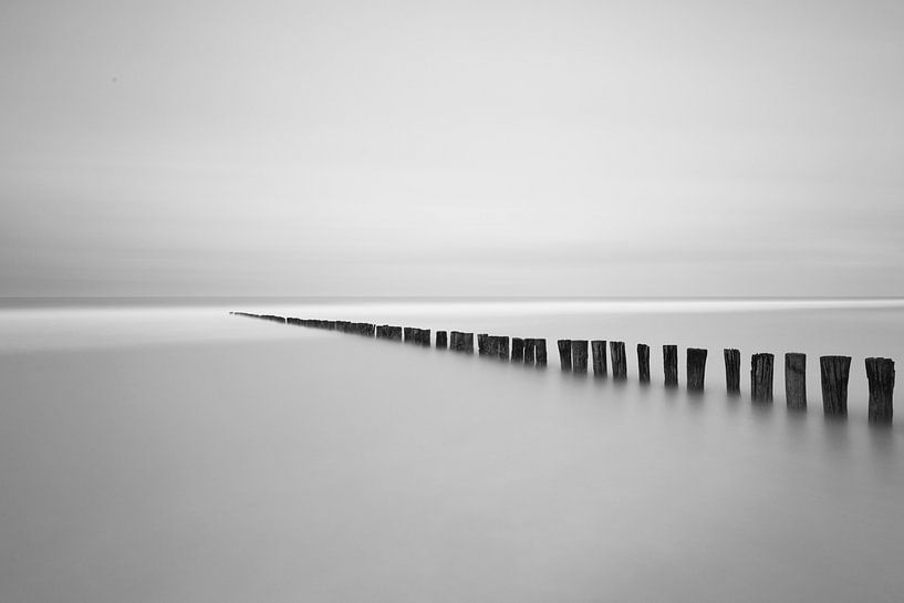 Stille an der Küste von Bart van Dongen