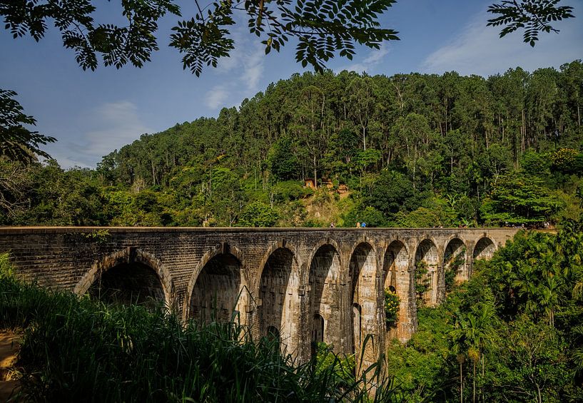 Neun-Bogen-Brücke. Diese Zugfahrt in Sri Lanka ist eine der schönsten der Welt. von Patrick Fotografeert