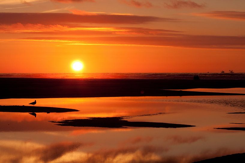 Sonnenuntergang Terschelling von Erik Odink