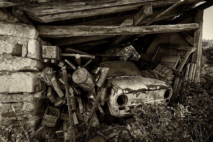 Old Fiat 850 by Halma Fotografie