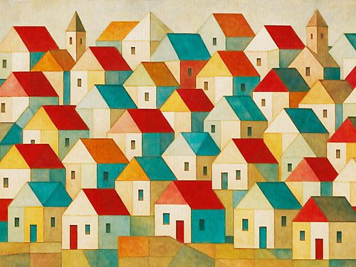 Small Village 01 by Fernando Vieira