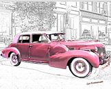 Cadillac rose de 1940 par Atelier Liesjes Aperçu