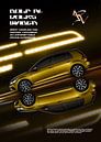 Volkswagen Golf R Poster van Ali Firdaus thumbnail