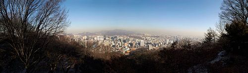Seoul in Infinity - Panorama from the Seoul Tower