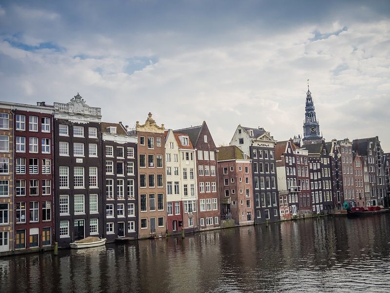 Kanalhäuser Amsterdam von Martijn Tilroe