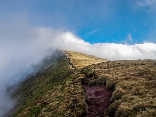Mystical Mist over Corn Du – Brecon Beacons, Wales
