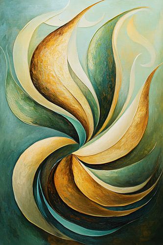 Wervelend abstract kunstontwerp