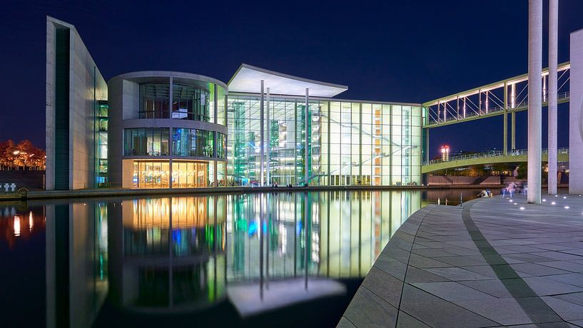 Government buildings at the river Spree in Berlin by Jenco van Zalk
