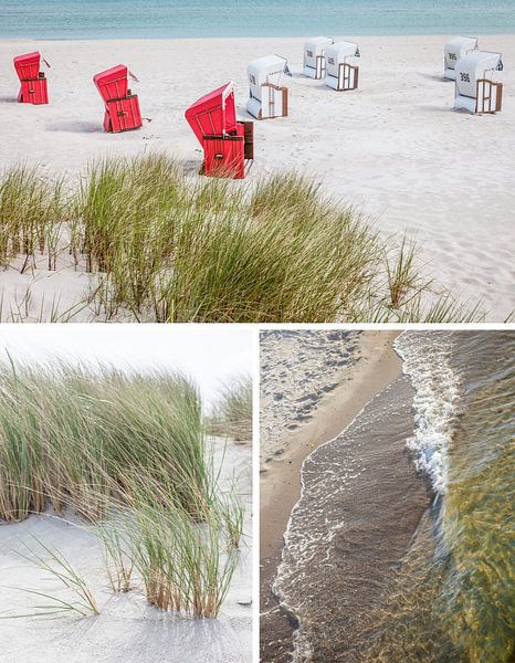 Dreams of the sea: beach in Zingst on the Baltic Sea by Christian Müringer
