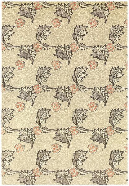 William Morris - Design Apple (pour le papier peint) par Peter Balan